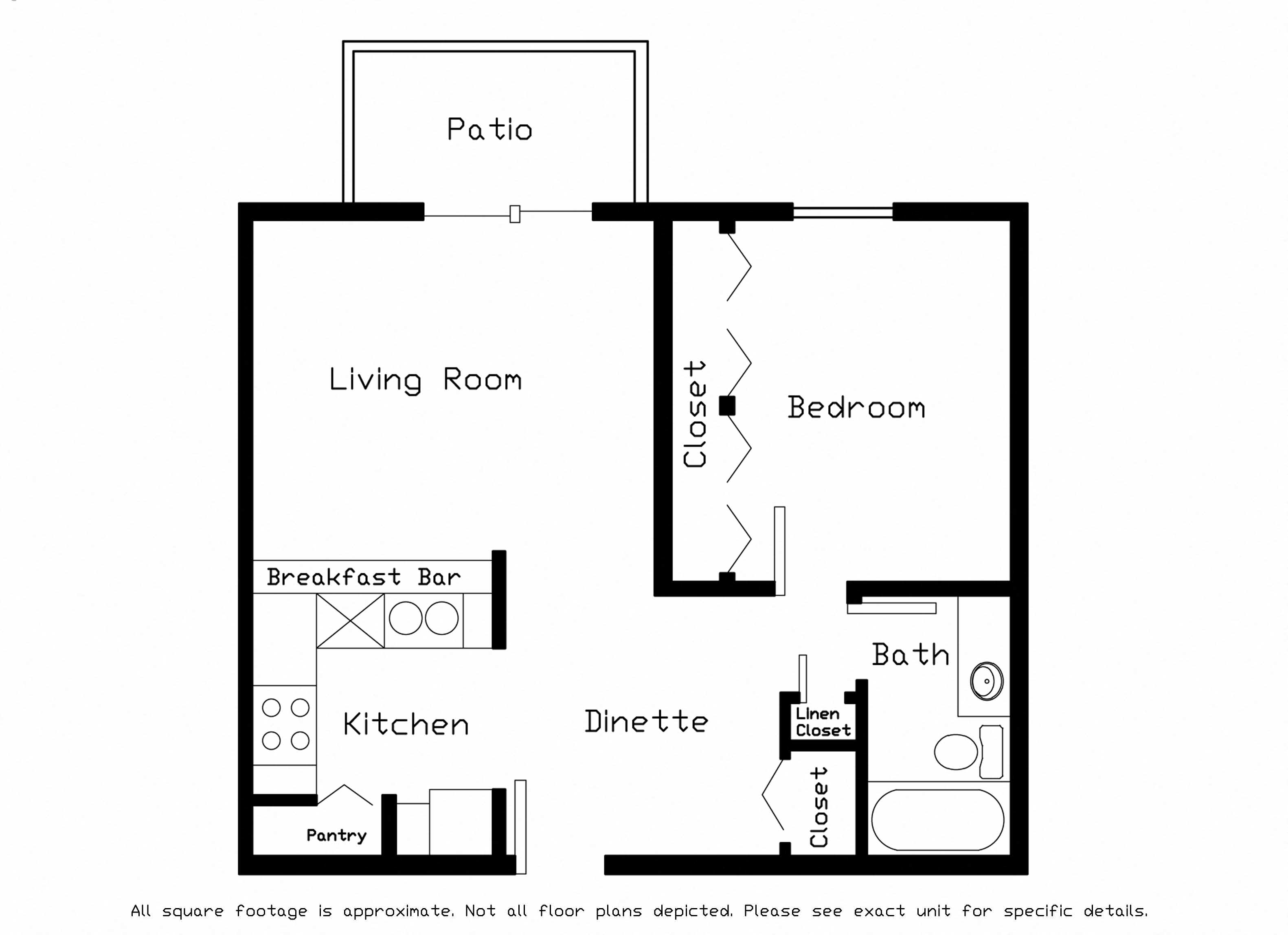 Suite A Floorplan